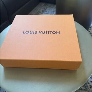 Louis Vuitton Large Gift Box Authentic and Ribbon Tissue